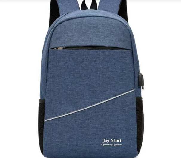 Navy travel backpack